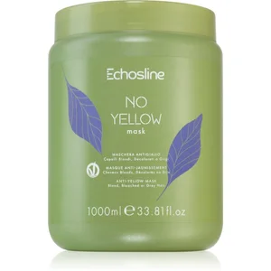 Comparateur de prix : Echosline No Yellow Mask masque cheveux anti-jaunissement 1000 ml
