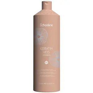 Comparateur de prix : Echosline Keratin Veg Shampoo 1000ml - Réparation Cheveux