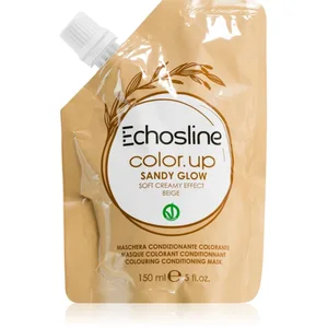 Comparateur de prix : Echosline | Color Up Sandy Glow - Masque Colorant Cheveux Beige - 150 ...