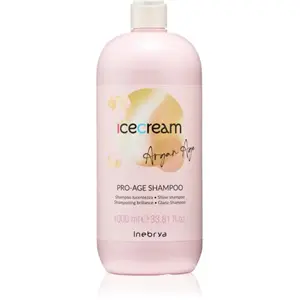 Ice Cream by Inebrya Pro-age Shampooing avec Huile d'Argan, 33.8 oz pas cher