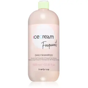 Inebrya Ice Cream Frequent Shampoo USO frequente 1000ml, White pas cher