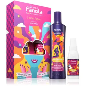 Fanola Wonder Set coffret cadeau pour cheveux blonds et méchés pas cher