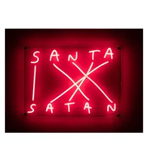 SELETTI Décoration à Led Santa-Satan pas cher