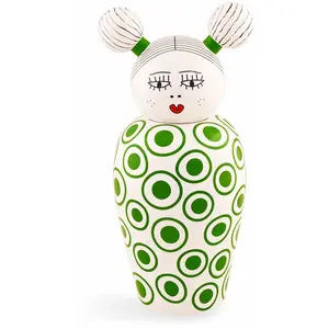 Comparateur de prix : Vase poupée avec couvercle vert 17 x 25 cm Canopie Izumi - Seletti