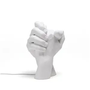 Comparateur de prix : Seletti - Lampe de table With Me - Blanc - Porcelaine - Designer Marcantonio
