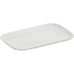 Seletti Plateau, Porcelaine, Blanc, 13 x 13 x 20 cm pas cher