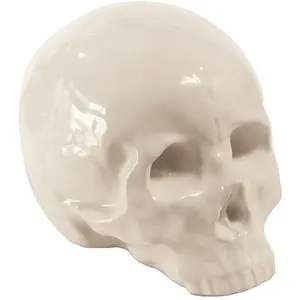 Tête De Mort Blanche Porcelaine Sacha SelettiVendu pararchiproducts