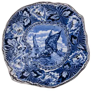 Comparateur de prix : Seletti - Assiette Classic on acid - Bleu - Porcelaine fine - Designer Diesel Creative Team