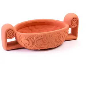 Comparateur de prix : Seletti Bol décoratif centre de table en terre cuite Magna graecia - 11509