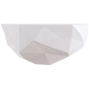 DIESEL LIVING WITH SELETTI étagère SPACE ROCK SMALL (Blanc - Résine) pas cher