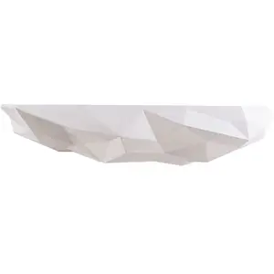 DIESEL LIVING WITH SELETTI étagère SPACE ROCK MEDIUM (Blanc - Résine)