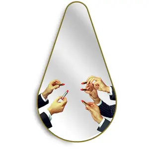Seletti - Miroir mural Toilet Paper - Or - MDF - Designer Pierpaolo Fe...Vendu parmade-in-design
