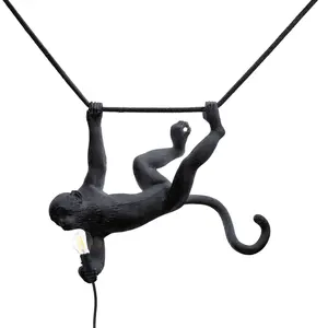 Comparateur de prix : Seletti MONKEY-Suspension d'extérieur Singe suspendu Résine L59cm