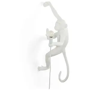 Comparateur de prix : Seletti MONKEY-Applique Singe accroché droite H76,5cm