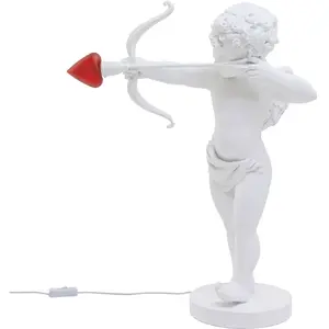 Comparateur de prix : Seletti Seletti Lampadaire Cupid Lamp Cupido (Blanc - Résine)