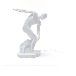 Seletti DISCOBOLUX-Lampe à poser Résine H51cm