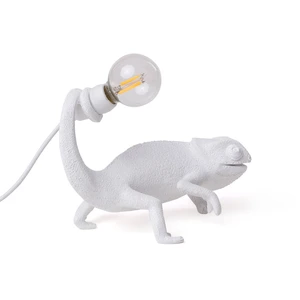 Seletti Lampe de table Chameleon Still Blanc pas cher