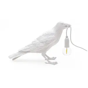 Seletti BIRD-Lampe à poser Oiseau Debout H18,5cm pas cher