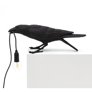 Comparateur de prix : Seletti - Lampe de table Animaux - Noir - Résine - Designer Marcantonio