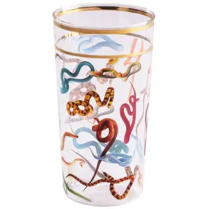 Seletti - Verre Toilet Paper - Multicolore - Verre borosilicaté - Designer Anna Valsecchi