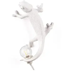 Comparateur de prix : Seletti CHAMELEON-Applique murale Caméléon Résine USB L21cm