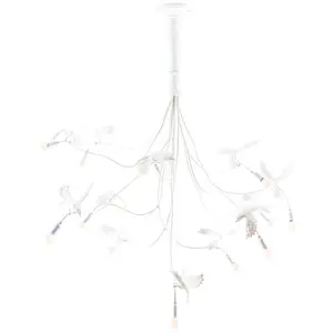 Seletti SPARROW CHANDELIER-Suspension Résine Ø100cm pas cher