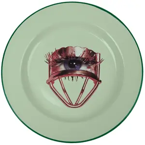 Seletti - Assiette Toilet Paper - Vert - Métal émaillé - Designer Pierpaolo FerrariVendu pararchiproducts