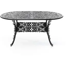 Seletti Table de collection Industry ovale noire - 18688_NER pas cher