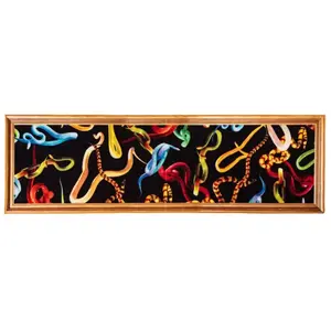 SELETTI Tapis de cuisine ToiletPaper Home cm 60 x 200 Snakes 18198 pas cher
