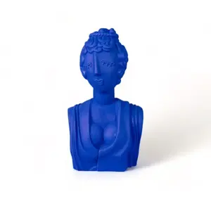 Seletti TERRACOTTA BUST POPPEA BLUE pas cher
