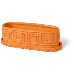 Seletti - Jardinière Magna Graecia - Orange - Terre cuite - Designer A...