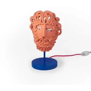 Seletti Seletti Magna Graecia Terracotta Lampe Masque Ulysse pas cher