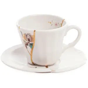 Comparateur de prix : Seletti Kintsugi Tasse À Café No°3 En Porcelaine