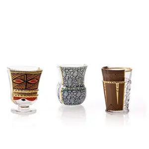 SELETTI Hybrid Gobelets Rodina Set de 3
