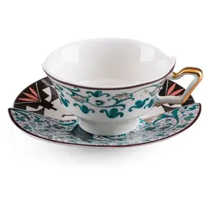 Comparateur de prix : Seletti - Tasse à thé Hybrid - Multicolore - Porcelaine - Designer Studio CTRLZAK