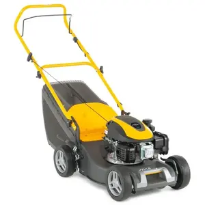 Stiga tondeuse à gazon Collector 43140 cm acier jaune/noir pas cher