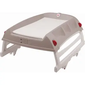 Comparateur de prix : OKBABY Plan A Langer Flat Adaptable Sur Baignoire Et Lit Taupe