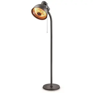 K KEMPER GROUP Soleado arko Lampe électrique Infrarouge Noir Taille L pas cher