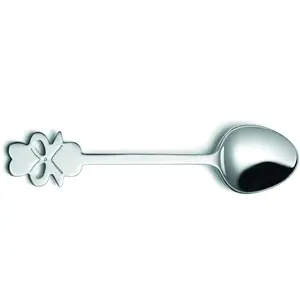 Guzzini - 6 Cuillères à café Friendship Love acier OS pas cher