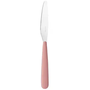IPERBRIKO Couteau De Table En Acier Inoxydable Rose Poudré. pas cher