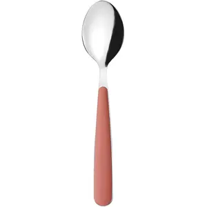 IPERBRIKO Cuillère De Table En Acier Inoxydable - Terracotta pas cher