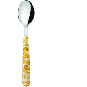 Guzzini - 6 Cuillères à café Blues ambre - 15 cm OS pas cher