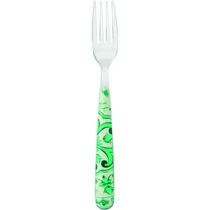 Guzzini - 6 Fourchettes Blues émeraude - 20,7 cm OS pas cher