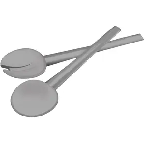 COUVERTS A SALADE HAPPY HOUR GRIS FONCE 20 CM - GUZZINI