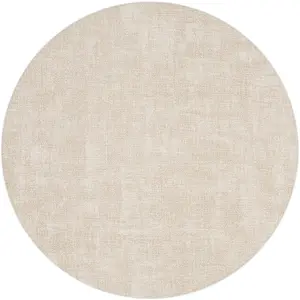 IPERBRIKO Tapis De Table Rond Double Face 38 Cm Blanc Latte pas cher