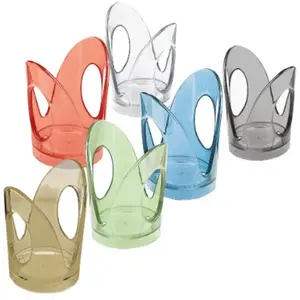 Guzzini - Ensemble de 6 porte-gobelets assorti -12,5x7,6xh18 cm OS