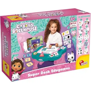 Liscianigiochi Table éducative Gabby Dollhouse - LISCIANI - Plus de 10 jeux amusants et faciles