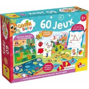 Comparateur de prix : Jeu éducatif Lisciani Giochi Carotina Baby 60 Jeux (FR)