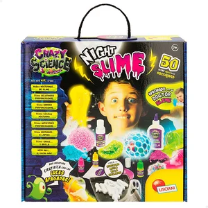 Lisciani Jeux Avec Slime 50 Phosphorescent Scientifique Expériences Fou La Science pas cher