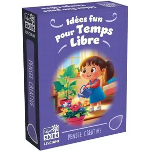 Comparateur de prix : LISCIANI GIOCHI Jeu de cartes que faire en temps libre - Jeu Éducatif - LIFE SKILLS - Cartes illustrées